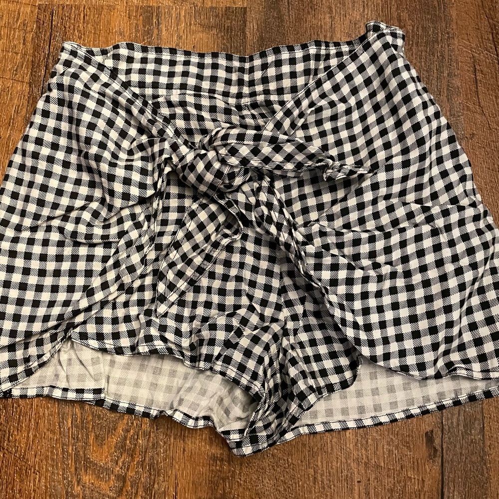 Gingham Shorts Abercrombie and Fitch